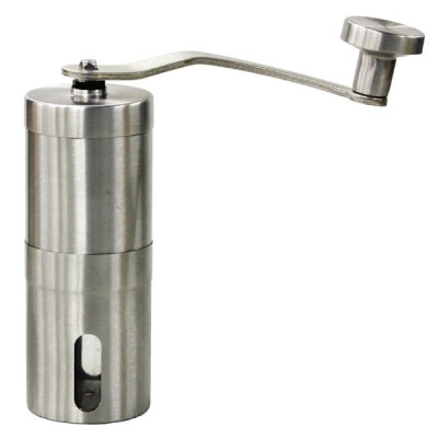 Alphax - Coffee Mill Portable Stainless Steel Hand-Crank Coffee Grinder [AP-620303]