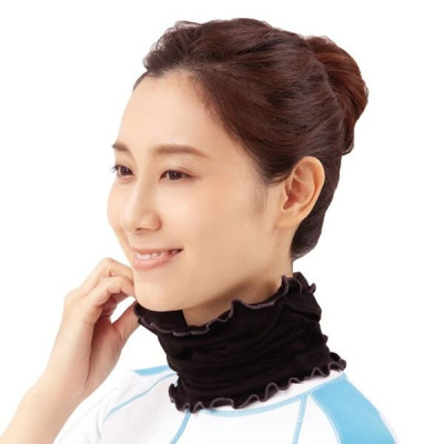 Alphax - Japan AQUA UV Neck Guard - Black|UV99%|UPF50+|UV Neck Cover(AP-429661)