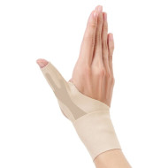 Alphax - Doctor Series Pita Skin Thumb Rest/Wrist Guards (Beige)| Unisex | Left/right hand, S/M size [Made in Japan]