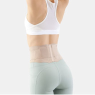 Alphax - Doctor Series Pita Skin Ultra-Thin Waist Support Belt [Made in Japan]| Lumbar support splint | M-L | L-LL 