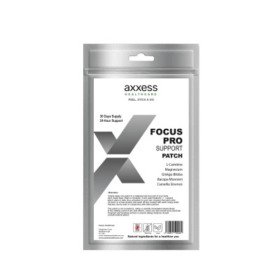 Axxess Healthcare - Focus Pro Support Patch (30 Patches/Bag) | EXP (MM/YY) : 07/26