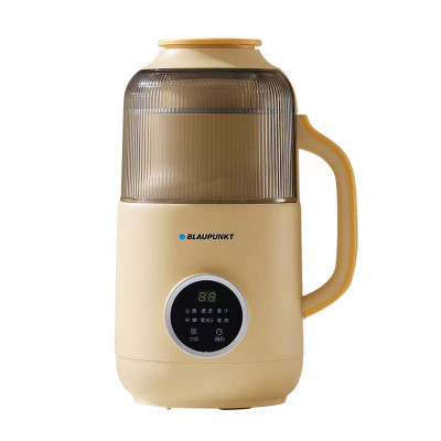 BLAUPUNKT MK-SE013UK Multifunctional Silent Broken Soymilk Maker 800ml - Yellow | Health | Soundproof and Spillproof | 304 Food Grade Stainless Steel