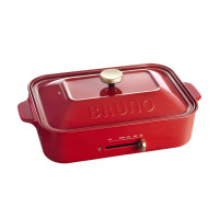 BRUNO Compact Hot Plate - Red