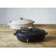 BRUNO Oval Hot Plate - Greige