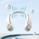 Benks F21 Negative ion hanging neck fan -White