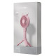 Benks F12 Multi-function 3 in 1 Handheld Fan - Pink