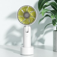 Benks F17 Desktop & Handheld Fan - White