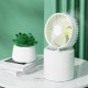 Benks F18 Humidifier USB Fan - White