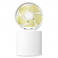 Benks F18 Humidifier USB Fan - White