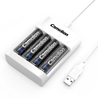 CAMELION Battery Charger BC-0807S - come with 4*AA2100mAH
