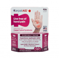 CarpalAid 美國腕康貼 (細碼,6片裝) | FSA/HAS認證 | FDA註冊 | 美國製造 | 媽媽手適用 | 有效舒緩手腕不適