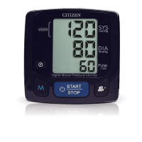CITIZEN CH-618 Digital Blood Pressure Monitor - Wrist Type (Black)