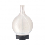 Codes Codes 3D Fireworks Glass Aroma Diffuser - Sliver