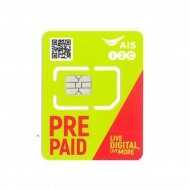 AIS Lucky SIM 5G/4G Data Thailand 7-Day 15GB Prepaid Data SIM|30min local call|Activate before: 10/2024