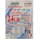CSL - HK Mobile 365 days (12+20)GB China, Hong Kong, Macau and Taiwan 4G LTE data card I Free 2000 min Hong Kong local airtime I Activate Before: 31-12-2024