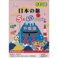 SoftBank Japan 5Day 4G Internet Card $138 - Activate Before: 31/12/2023