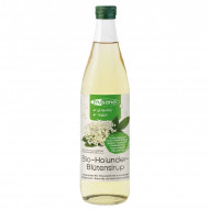 Frusano Organic Elderflower Syrup (Low Sugar) 500ml | Anti-viral | Strengthen immune system