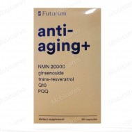 Futurum 科宁 ANTI-AGING+ 独家5合1配方 NMN 20000 80粒装|此日期前最佳：2027年01月29日