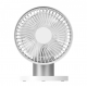 HONGPAI Aluminum Stand Desktop Fan - White (HP-867)
