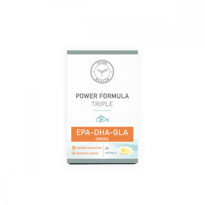INJOY Health - EPA-DHA-GLA Omega Power Formula Triple - 60 capsules