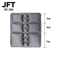 台灣JFT - 3D 氣囊式腰背墊BC-284-2(灰色)