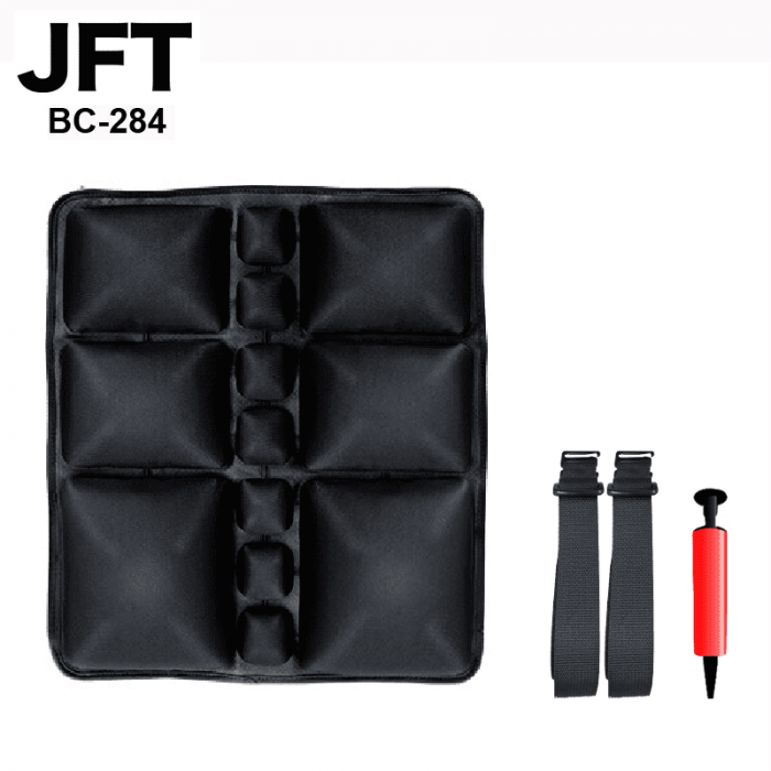 JFT - 3D Airbag Waist Pad BC-284-1(Black) - JFT-BC-284-1-BK