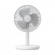 JISULIFE FA13P Extendable Rotating Desktop Fan (Upgraded Ver.+Timing)-White