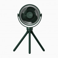 JISULIFE FA24 Octopus Mini Fan - Dark Green|4000mAh|Type C fast charge|Baby Friendly Design|Pram|Pet Carriage