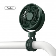 JISULIFE FA24 Octopus Mini Fan - Dark Green|4000mAh|Type C fast charge|Baby Friendly Design|Pram|Pet Carriage