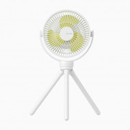 JISULIFE FA24 Octopus Mini Fan - White|4000mAh|Type C fast charge|Baby Friendly Design|Pram|Pet Carriage