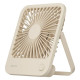 JISULIFE FA26 Ultra-thin Table Fan |4500mAh|Type C fast charging|4 Wind Speed setting