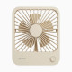JISULIFE FA26 Ultra-thin Table Fan |4500mAh|Type C fast charging|4 Wind Speed setting