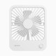 JISULIFE FA26 Ultra-thin Table Fan |4500mAh|Type C fast charging|4 Wind Speed setting
