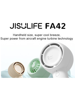 JISULIFE 幾素 - 超迷你渦輪風扇 (FA42|2000mAh) | Type C 快充|渦輪引擎
