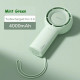 JISULIFE Personal Handheld Turbo Fan (FA43|4000mAh)|Type C fast charge