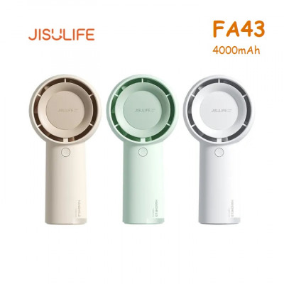 JISULIFE Personal Handheld Turbo Fan (FA43|4000mAh)|Type C fast charge