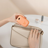 JISULIFE NS06 2-in-1 Suede Hand Warmer & Power Bank - Orange I 9000mAh I Pocket-Size I USB-C Fast Charging 