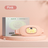 JISULIFE UW05 Heated Belt Massager - Pink I Graphene Heating I Dual Use for Waist and Abdomen