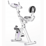 LEXPA YA150 X-Bike - Purple | 8 Gears of Resistance | Foldable | No Noise