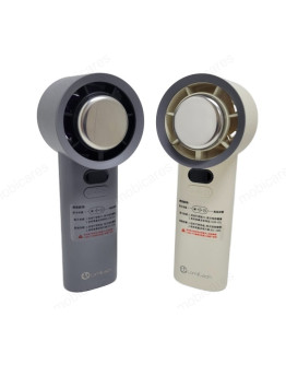Lomitech - 半導體製冷無葉手持風扇 (銀色金屬鐵片款) Fan | 2色自選 | 3600mAh | Type-C充電