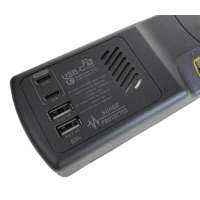 MEC x JT - MPD-4USB/6" Power Strips | Power Bar (Metallic Grey) | 4 x 13A position independent switch + 2 USB + 2 Type-C (45W + 18W) | (USB Max. 60W) | [Limited Edition]