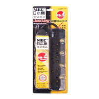MEC - RB-4/6' - 4 Sockets 13A Independent Switch Extension Strip | Power Bar (6ft / 1.8M) | 2 colour select 