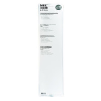 MEC - RB-8/12' Black - 8 Sockets 13A Independent Switch Extension Strip | Power Bar | Extra Long Cord (12' / 3.6M)