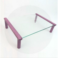 MEC - TB501VC Multi-purpose Glass / Monitor Stand - Pearl Purple  (35 x 25.2 x 9cm)