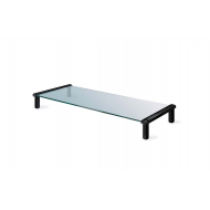 MEC - TB502B Multi-purpose Glass / Monitor Stand - Black(53 x 25.2 x 9cm)
