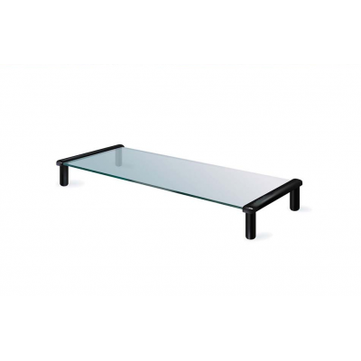MEC - TB502B Multi-purpose Glass / Monitor Stand - Black(53 x 25.2 x 9cm)