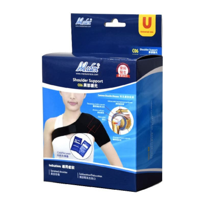 Medex C06 - 肩部护托(左右肩通用) | 盒内附冷热垫 | FDA SGS UKAS CE 认证 | 骨科医生专业设计