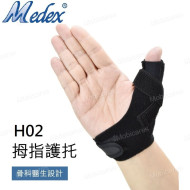 Medex H02 - Thumb Support (universal for both left and right hands)| FDA SGS UKAS CE Certified|Orthopedic Surgeon Professional Design