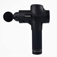 Meresoy Pro 30 Wireless Deep Tissue Massage Gun - Black | 30 Different sSpeed Levels | 6 Type of Massage Head | Lightweight & Quiet