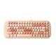 MOFII CANDY M Wired White Light Mechanical Keyboard-Apricot(780-4048)